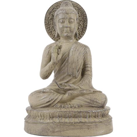 Statua in resina in stile zen, decorazione per interni, statuetta decorativa da giardino, stile vintage, ornamento per soggiorno, veranda, tipo 2 fatta a mano (1/5)