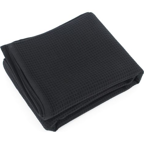 Drap de douche PURE WAFFLE nid d'abeille