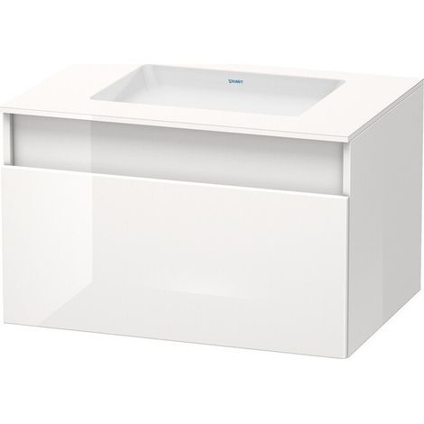 DURASTYLE mobile lavabo 550x800x500mm tessiner ciliegio / basalto opaco