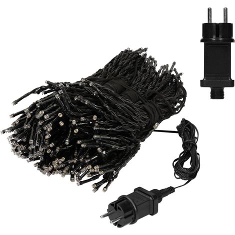 CORTINA EXTERIOR 360 LEDS BLANCO CALIDO ESPECIAL PARA ARBOLES 8m (alto) (1/10)