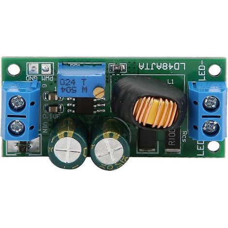 LED-Treibermodul LD48AJTA 72W DC 6-50V 1-3A PWM-Regler StromwandlerL 2A 6-16V mit Anschlussklemme