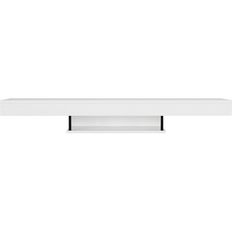 TV Lowboard Hängend Alberes Weiß