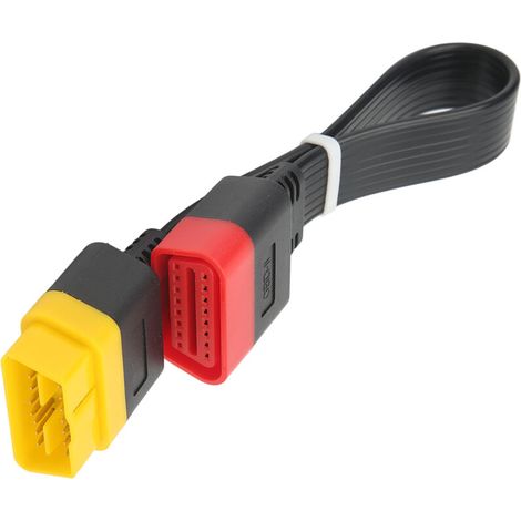 Adatto per cavi di prolunga OBD2 maschio-femmina resistenti da 375 mm, che facilitano la diagnostica.