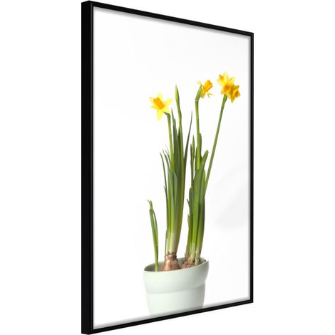 Affiche Murale Encadrée "Piece of Nature IV" 30 x 42 cm Noir