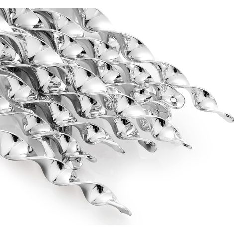 12 Pcs Repulsif Pigeon Réfléchissant, Bâton Effaroucheur Pigeons en Spirale, Réflexion à 360°, Barre Effaroucheur Oiseaux Exterieur, Anti Oiseaux pour Balcon, Jardins et Toits