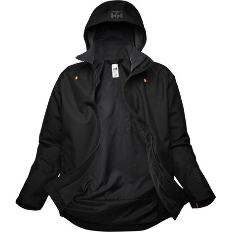 Helly Hansen Shell Jacket Oxford, Gr. L, schwarz (1/5)