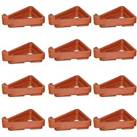 Plant Support - Resin Base Frame - 12 Pieces - Orange