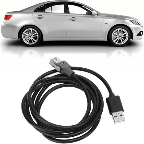 Câble USB AUX mâle pour autoradio Kenwood Bluetooth (1/5)