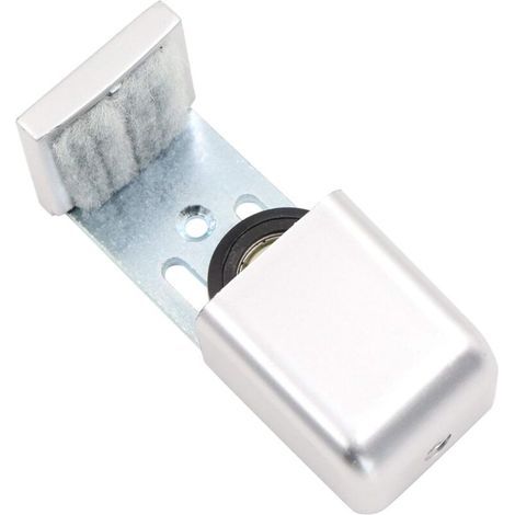 Guide de Plancher de Porte de Grange,Multifunctional Guide de Plancher Bas de Porte de Grange Rouleau Réglable Guide au Sol pour Portes Coulissantes (1pcs) pour toutes les portes de grange (1/5)