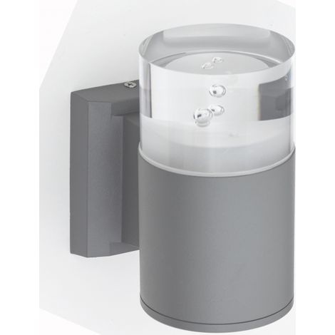 Aplique exterior Cuba 9W 4000K gris