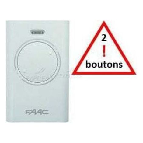 Télécommande FAAC XT2 433 SLH (1/2)