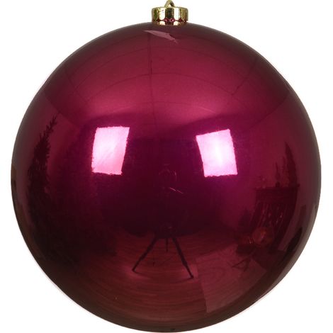 PALLINA DI NATALE, Ø14 CM, COLORE VIOLA