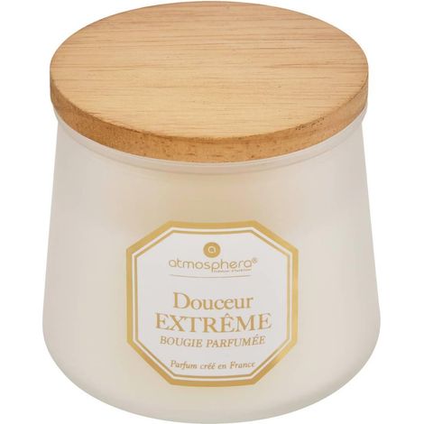 Bougie Parfumée en Verre "Elisa" 200g Douceur Extrême