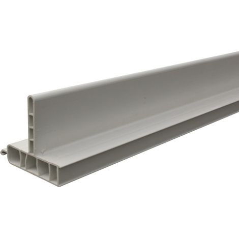 Schellenberg PVC-Winkelendleiste Maxi grau 1,50 m Rolladen & Zubehör (1/3)