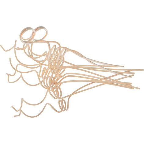 Bâtonnets Diffuseurs Parfum Maison en Fibre Beige Forme Rotin, 12 Pièces, Absorption Rapide sans Flamme pour Décoration Intérieure Élégante (1/5)