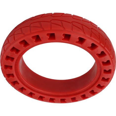 Pneu rouge 8,5 pouces pour trottinette électrique Xiaomi M365 et Ninebot ES (1/5)