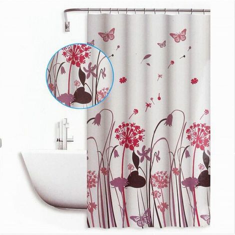 Impermeable 240x200 Cm Anelles Bagno Fiori Farfalle 59516