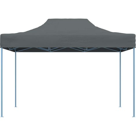 vidaXL Party Tent Folding Anthracite 280 x410 x 315 cm Oxford Fabric