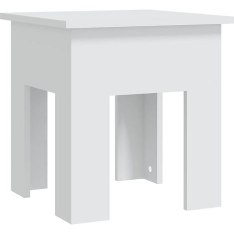 Maison Exclusive - Tavolino da Caffè Bianco 40x40x42 cm in Truciolato