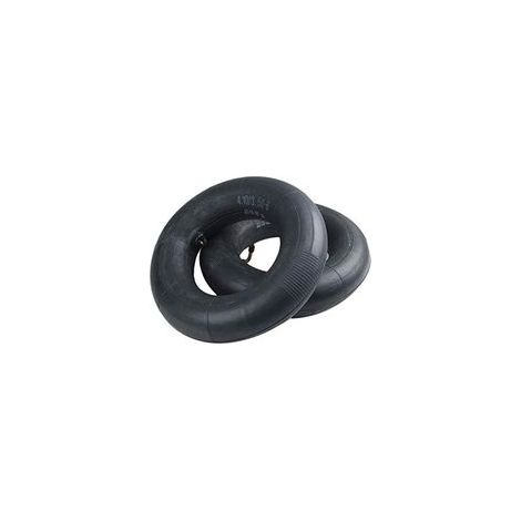 4.10/3.50-6 Remplacement le Tube Interne pour Brouettes Souffleuses à Neige,Wagons,Chariots,Diables,les Tondeuses à Gazon,Tracteurs et Plus,avec la Valve MéTallique CourbéE TR87 H630 (1/5)