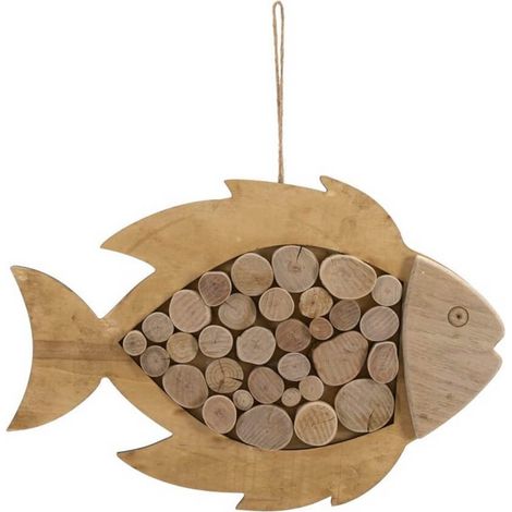 Pesce da Appendere Nature cm 42,5X2X28,5 - NATURE (1/5)