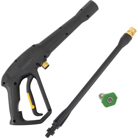 Pistola pulverizadora de alta presión Irovami de 2030 PSI, conexión M22, lanza de 84 cm, boquilla n.° 035, bloqueo de seguridad – Limpieza de coches y jardines (1/5)