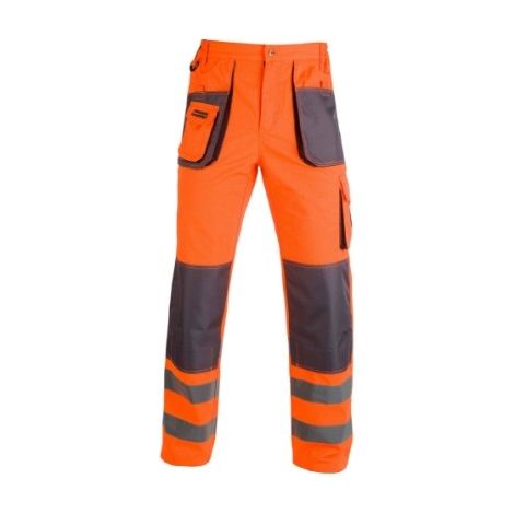 Pantalone da lavoro smart hv taglia xl alta visibilita arancio - kapriol