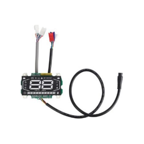 LED-Parallax-Effekt-Armaturenbrett mit Anschlusskabel für Ninebot ZT3 Elektroroller + Instrumentenkabel (1/5)