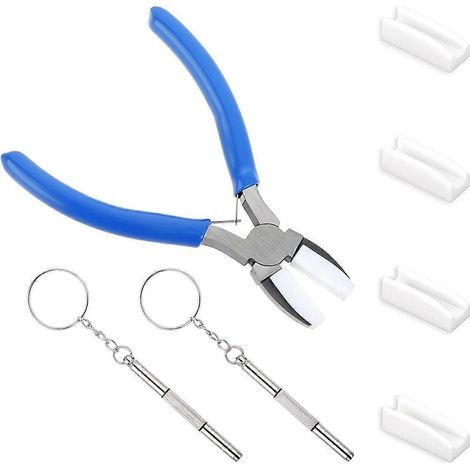 Pinces en nylon, outils de fabrication de bijoux, pinces en acier au carbone -- (1/5)