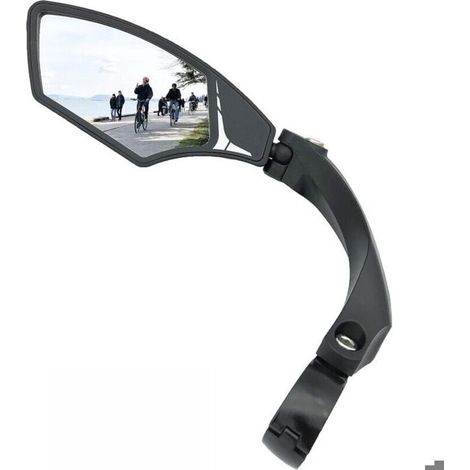 Rétroviseur vélo guidon – HD anti-explosion – verre – rotatif (1/5)