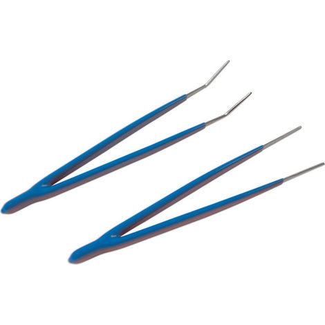 SET LASER 6692 PINZETTE IN ACCIAIO INOX - 2 PZ.
