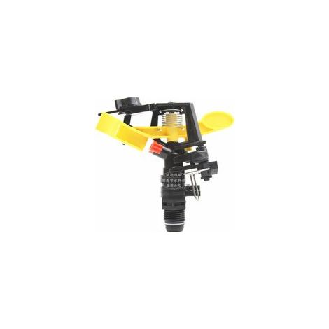 1pcs 1/2 3/4" mâle réglable buse Bascule 360 degrés buse à Jet Rotatif Jardin d'irrigation agricole Arroseur Fournitures de pelouse extérieure (1I2) (1/5)