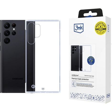 Coque transparente 3mk Just20g pour Samsung Galaxy S24 Ultra (1/5)