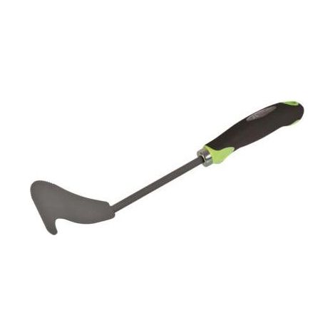 Outil Gouge de Désherbage en Acier Inoxydable avec Poignée en Bois,Désherbeur Manuel pour Jardin Désherbage