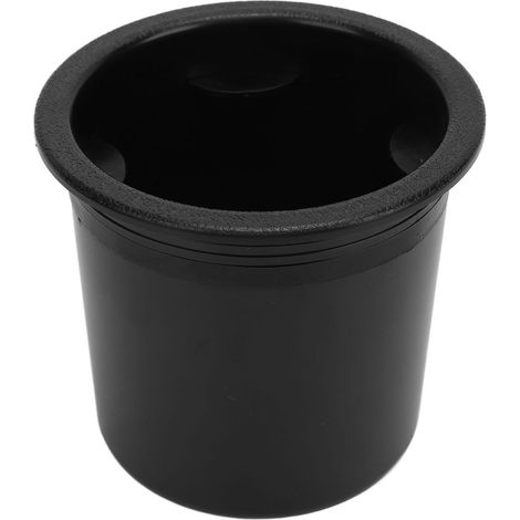 Ortviai Support de Gobelet 73 mm pour Voiture, Bateau, Canapé ou Table – Insert Silencieux avec Revêtement Amortissant en PVC/ABS
