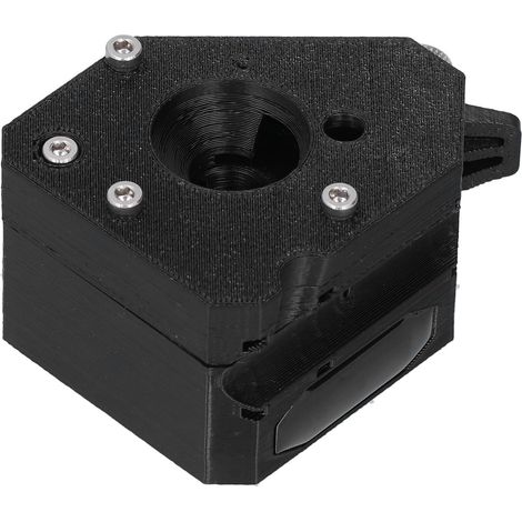 Accessoires pour imprimante 3D Prusa mini V2 : extrudeuse à double poulie, engrenages DualDrive, PLA noir (1/5)