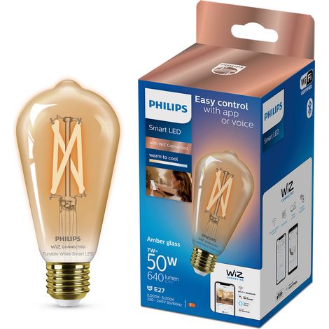 Philips 8719514372269 éclairage intelligent Ampoule intelligente Or, Translucide (1/5)