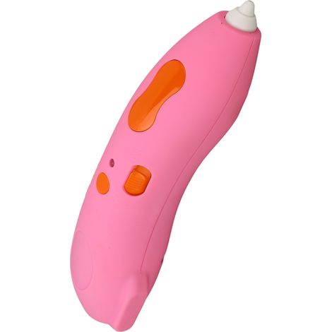 Stylo d'impression 3D rechargeable à basse température avec 3 rouleaux de consommables de couleurs différentes pour enfants (rose) (1/5)