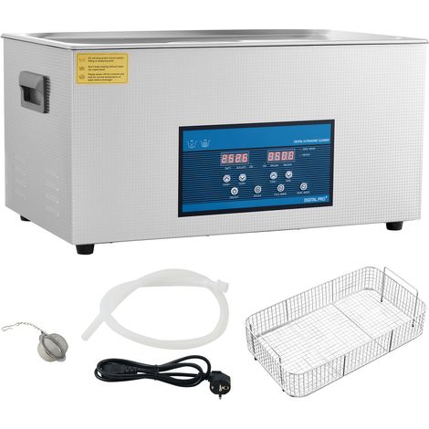 Mophorn Dual Frequency 22L Ultraschallreiniger mit Heizung für Schmuck Brillen, Vielseitige Reinigung für Gegenstände aller Größen und Formen