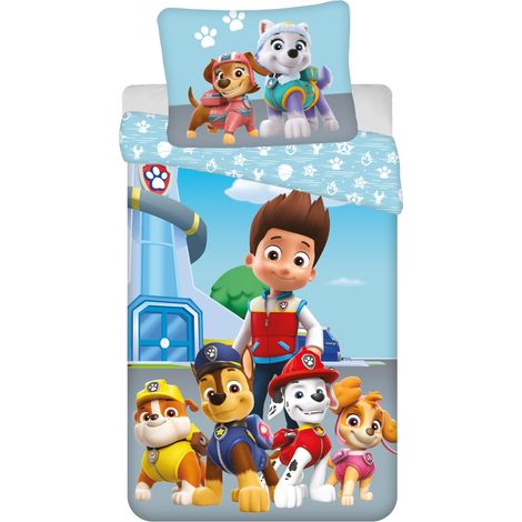 Paw Patrol Design Kuschelige Bettwäsche Baumwolle, 140x200 cm & 70x90 cm (1/5)