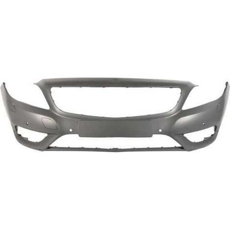 Pare-choc avant à peindre avec trous radars lave-phares et moulures Sport Mercedes Classe B W246 phase 1 2011-2014