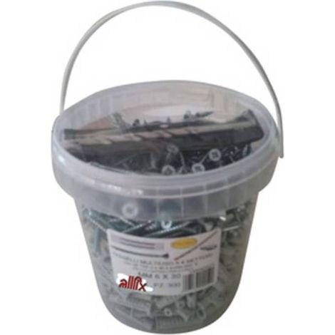 ALLFIX 150 TASSELLI C/VITI F4 8X40 MM + PUNTA