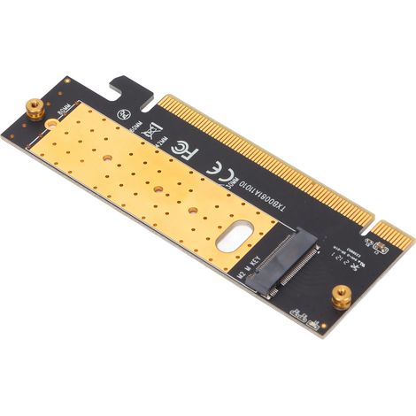 M.2-zu-PCIe-8-Gb/s-Adapter, kompatibel mit PCIe x16 2280/2260/2242/2230-Steckplätzen und ausgestattet mit einem Kühlkörper, für Windows und Linux. (1/5)