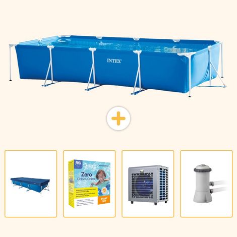 Intex Piscine Tubulaire Rectangulaire - 450x220x84 cm - 5-pièces S84 (1/5)