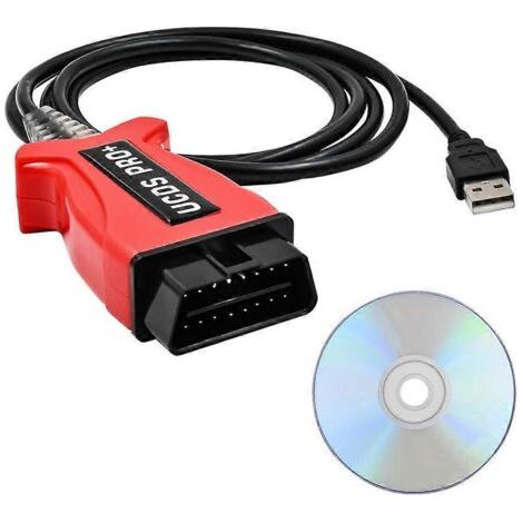 UCDS Pro+ Logiciel entièrement activé 1.27 avec 35 jetons, adaptateurs de câble pour scanner OBD2 automobile (1/5)