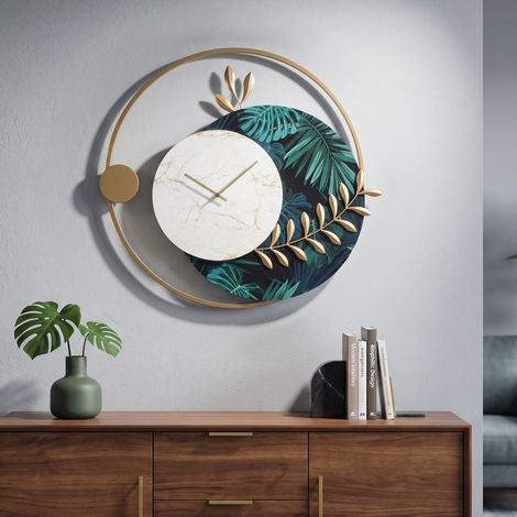 Horloge murale en métal multicolore cm 65x4,5x60