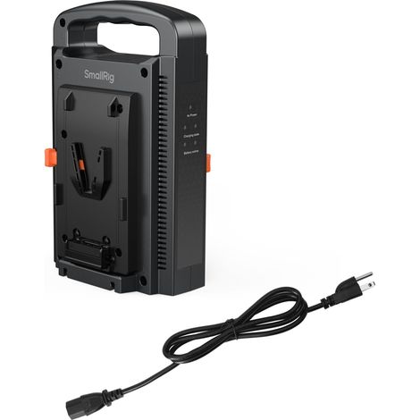 Chargeur de Batterie à Double Canal à Montage en V, Chargeur de Batterie V-Lock pour Batterie à Montage en V VB50 / VB99 / VB99 Pro / VB155 / VB212-4578 (1/5)