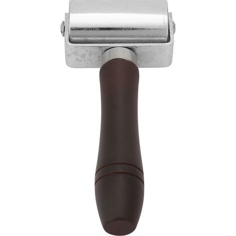 Rouleau à Main pour Travail du Cuir - Outil de Laminage et Application de Colle (60mm) (1/5)