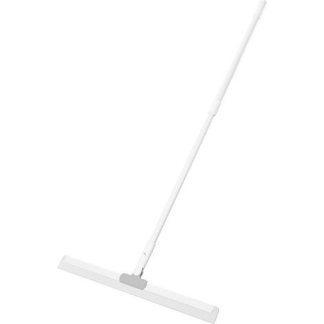 Gummibodenbesen, Gummibesen mit Stiel, Silikonbesen zur Entfernung von Tierhaaren, magischer Fensterbesen für Böden, Fliesen, Fugen, Ziegel (1/5)