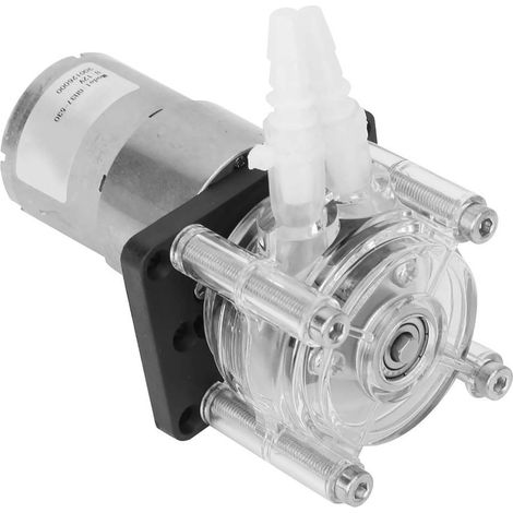 Peristaltikpumpe mit hohem Durchfluss, Hochleistungs-Dosiervakuumpumpe + 12-V-Gleichstrommotor (1/5)